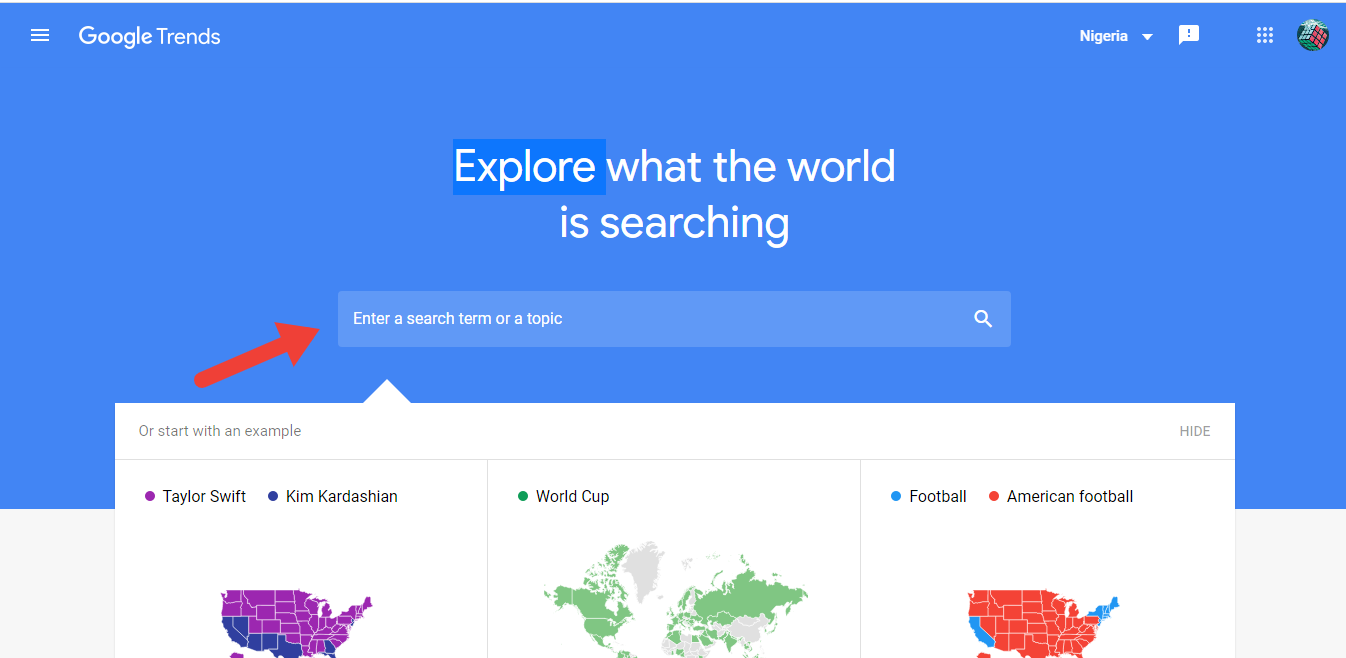 google trends