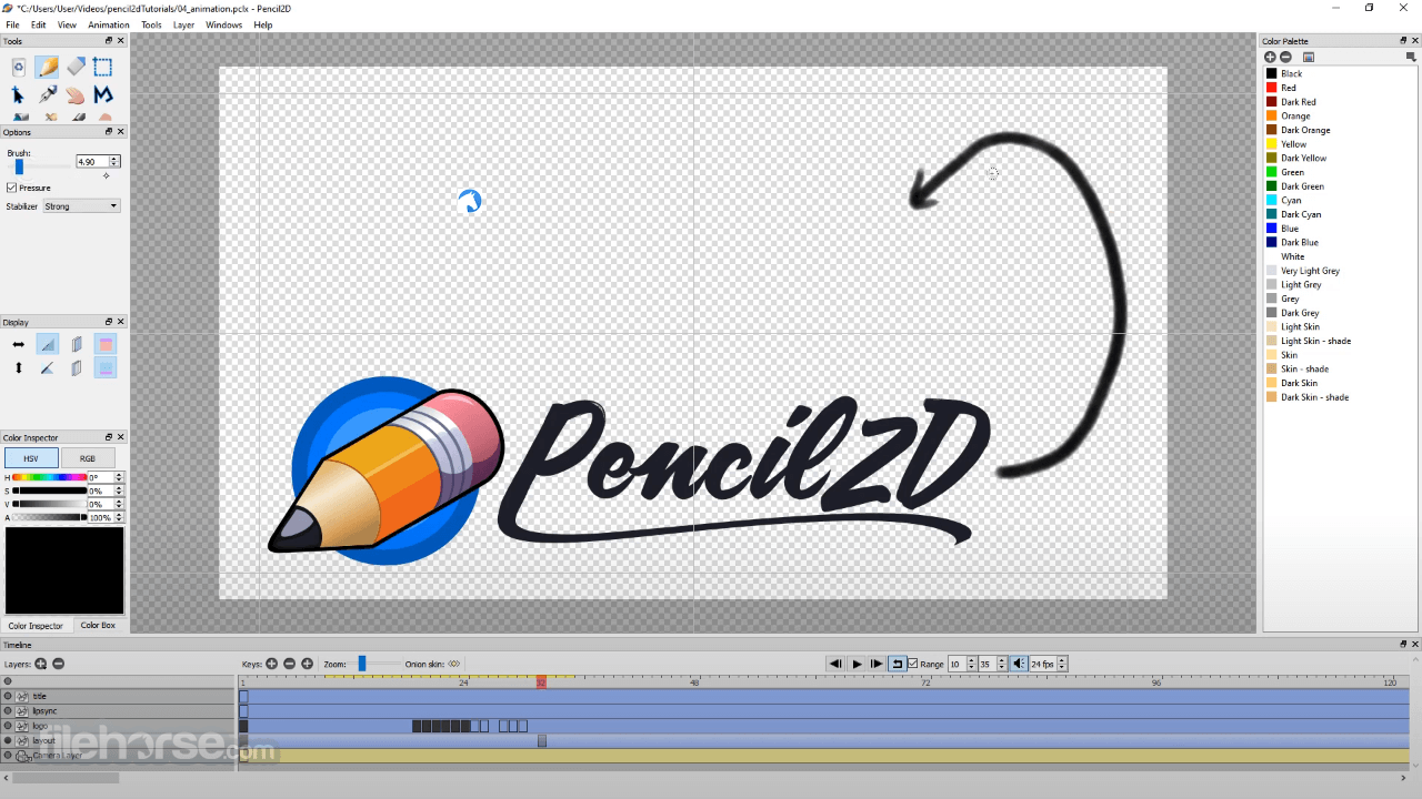 Pencil2D Animation