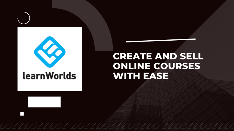 Learnworlds – An AI Powered LMS To Create And Sell Courses Online.